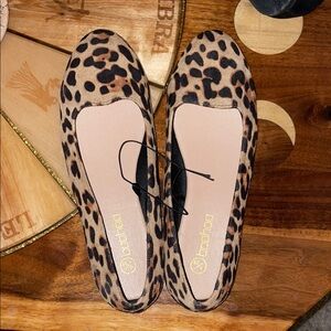Boohoo Leopard Print Women's Flats